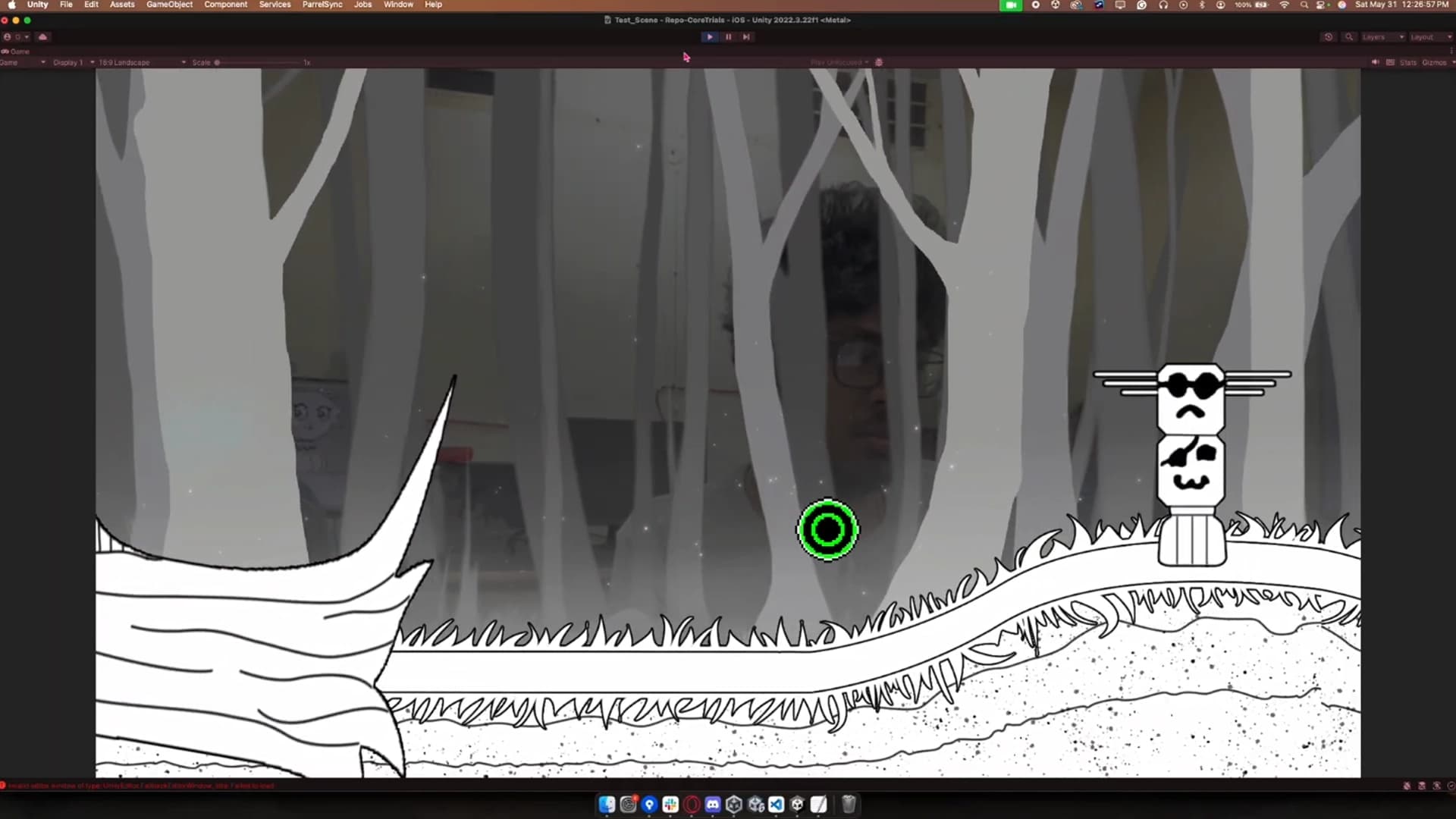 Prototyping environmental traversal levels to evaluate feel and engagement.