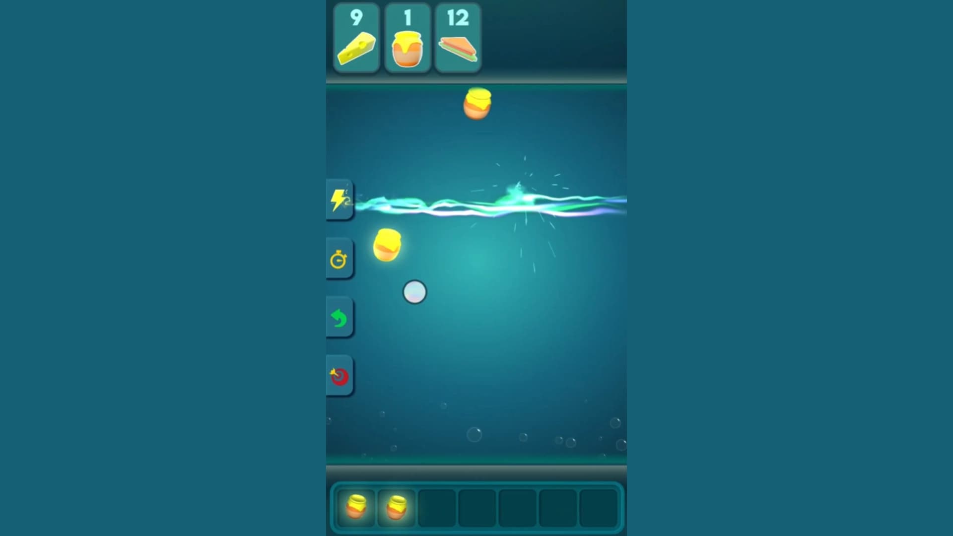 Creating and implementing juicy UI effects for power-ups that are optimized for clarity and long-range visibility.